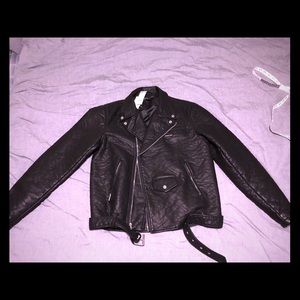 Member’s Only: Vegan Leather Moto Jacket